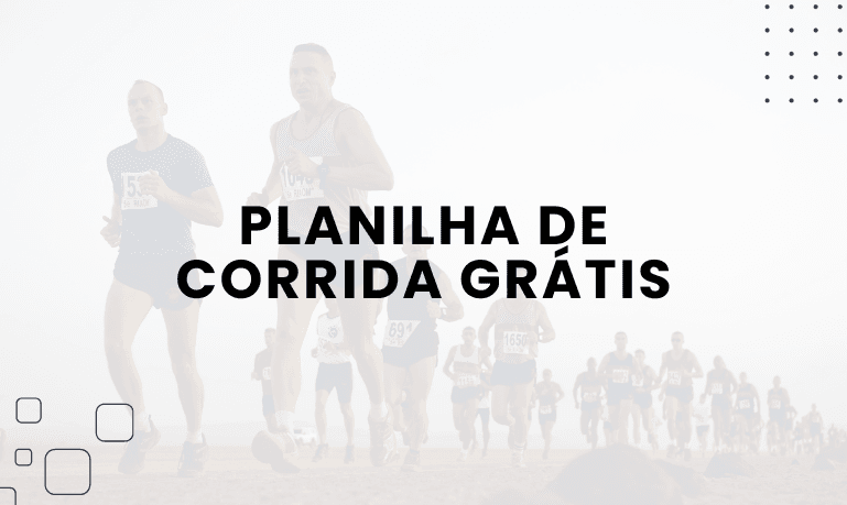 Planilha de Corrida Grátis