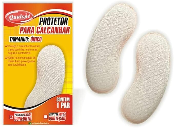 Protetor De Calcanhar Extra Conforto Qualypé