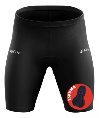 Bermuda Ciclismo Bike Acolchoada Masculina Way