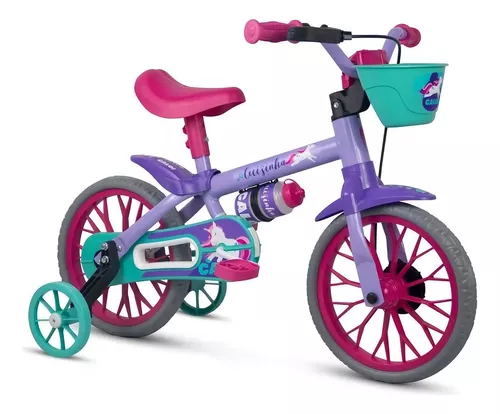 Bicicleta Aro 12 Cecizinha Feminina Caloi