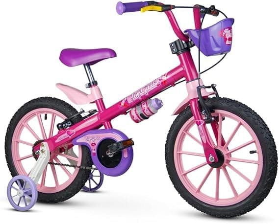 Bicicleta Infantil Feminina Top Girls Aro 16 Nathor