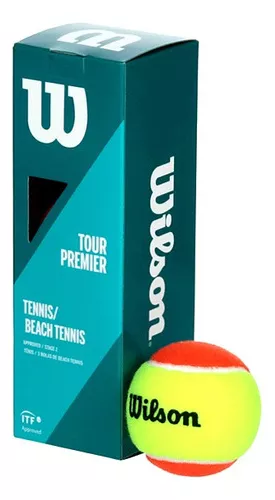 Kit 3 Bolas De Beach Tennis Wilson Tour Premier