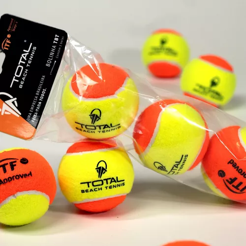 Kit 3 Bolas Beach Tennis Total Beach Tennis