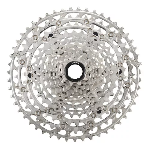 Cassete Shimano Deore CS-M6100 1051D 12V - Micro Spilne 1X12V Prateado