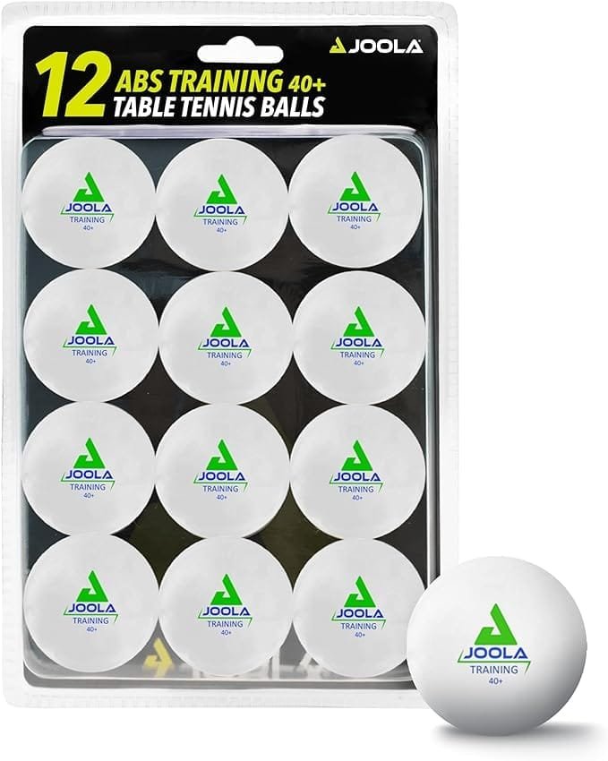Kit 12 Bolas de tênis de mesa 3 estrelas Joola para Treinamento