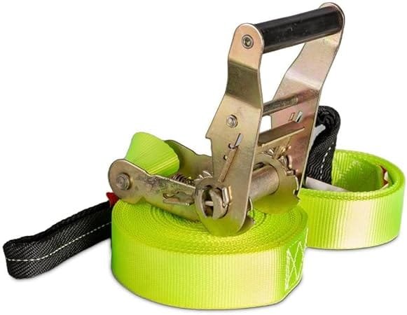 Slackline 10 Metros com Catraca T122 Verde Acte Sports