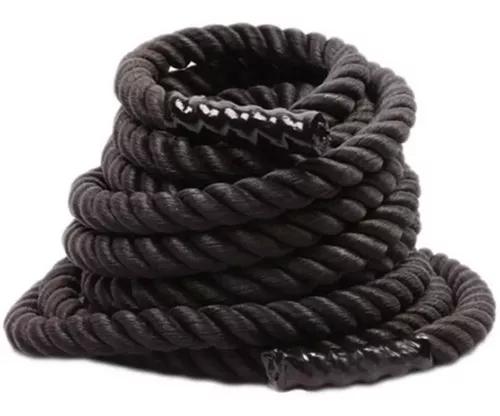Corda Naval Preta 40 Mm 5 Mts SPORTING WORLD
