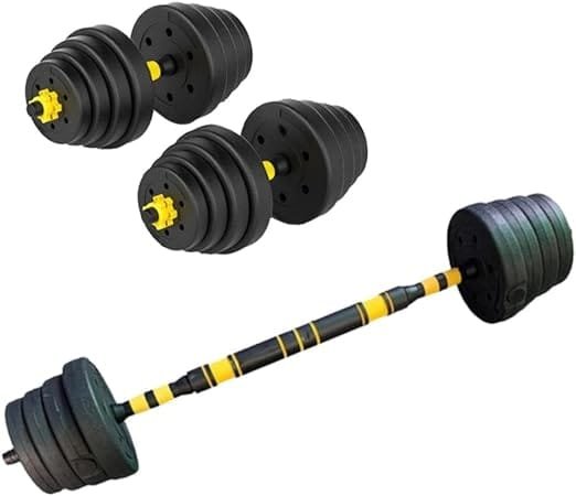 Kit Halteres de Anilhas e Barras Fitness 30kg BeelPro