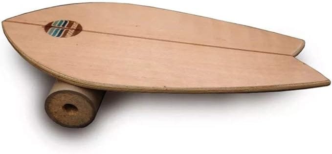 Prancha de Equilíbrio Woodboard de Madeira Camará