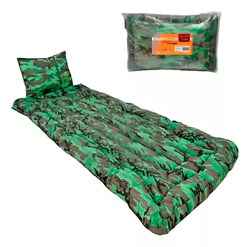 Colchonete Camping Camuflado