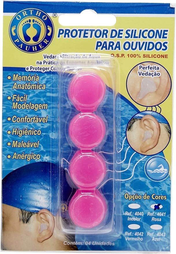 Protetor de Ouvido de Silicone Ortho Pauher