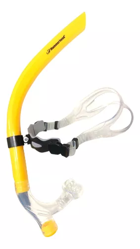Snorkel Longo Frontal Para Natação Hammerhead