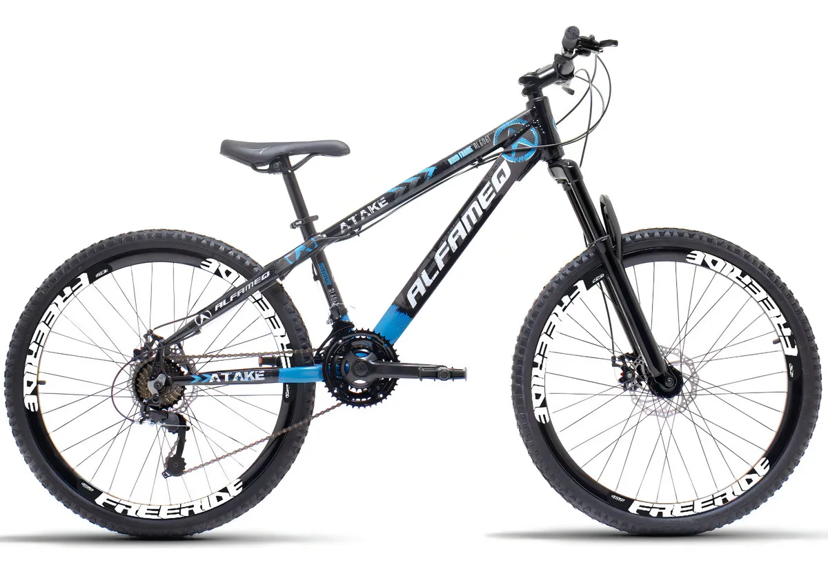 Bicicleta Aro 26 Alfameq Atake 21v Freeride