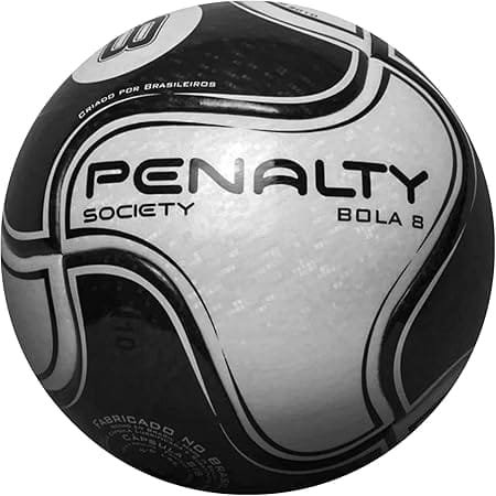 Bola De Futebol Society 8 X Preto Penalty - 3