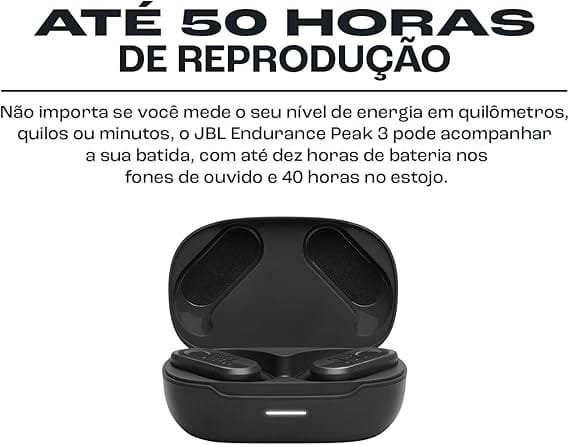 Fone de Ouvido JBL Endurance Peak III a Prova D’água Bluetooth TWS - 3