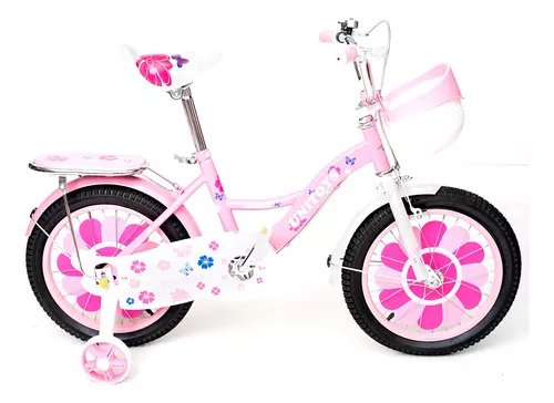 Bicicleta Aro 14 Infantil Feminina Unitoys - 2