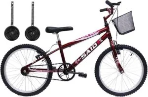 Bicicleta Aro 20 Bike Infantil Feminina Saidx Kitty