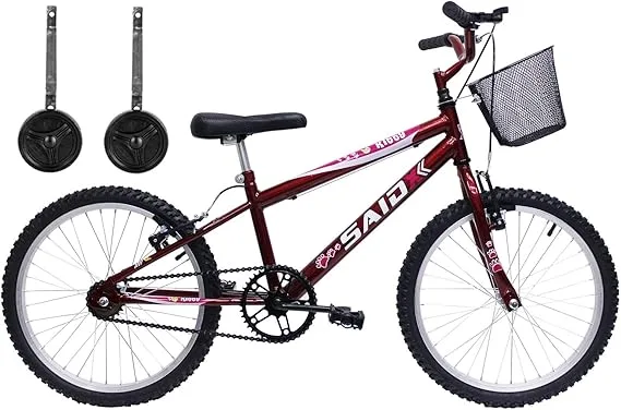 Bicicleta Aro 20 Bike Infantil Feminina Saidx Kitty