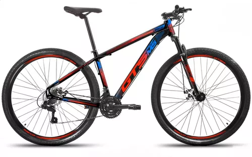 Bicicleta Aro 29 Gts Prom5 Urban Câmbios Shimano 24v - 2