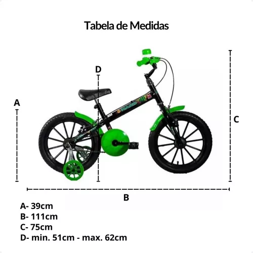 Bicicleta Infantil Menino Aro 16 KTX - 4