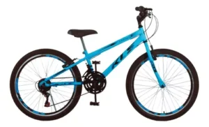 Bicicleta Kls Aro 24 Infantil Mtb 21 Marchas