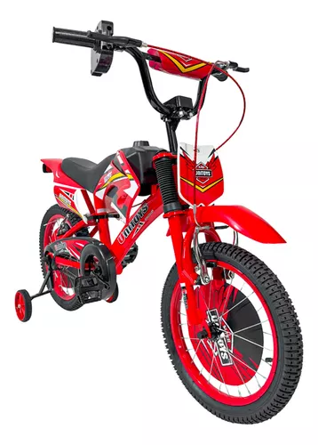 Bicicleta cross infantil Unitoys Moto Cross aro 16 - 2