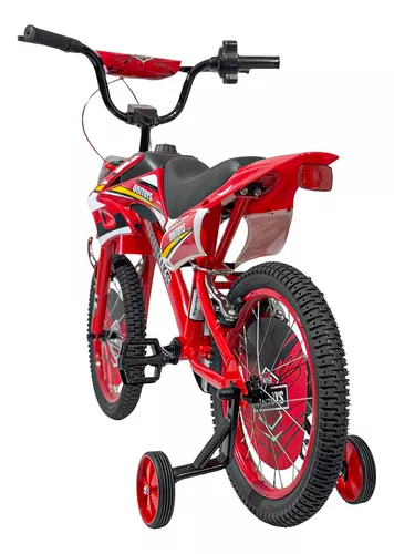 Bicicleta cross infantil Unitoys Moto Cross aro 16 - 4