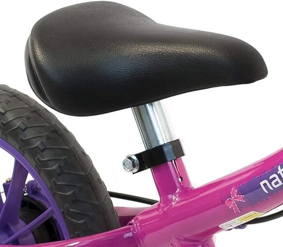 Bicicleta de Equilíbrio Balance Bike Feminina Aro 12 Nathor Multicor - 2