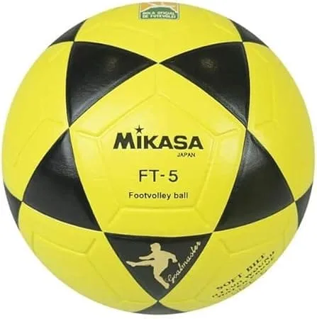 Bola De Futevôlei Mikasa Ft-5 Oficial Clássica Padrão Fifa