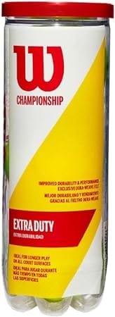 Bola de Tênis Wilson Championship Kit com 03 Unidades