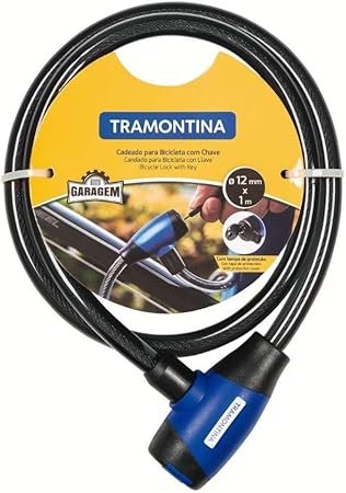 Cadeado para Bicicleta com Chave Tramontina - 3