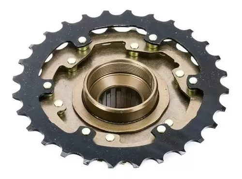 Catraca Shimano Roda Livre Rosca 7v 14-34d Tourney Mf-tz500 - 2