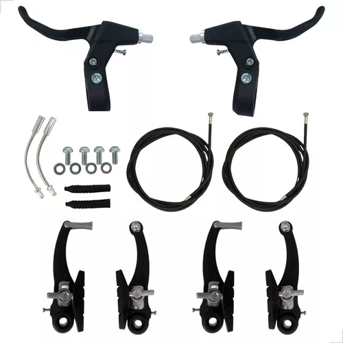 Kit Freio Bike V-brake Bike Completo Para Bicicleta Mt