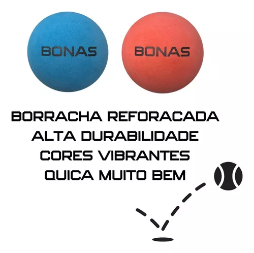 Kit Jogo Frescobol Tênis De Praia 2 Raquetes E 4 Bolas - 4