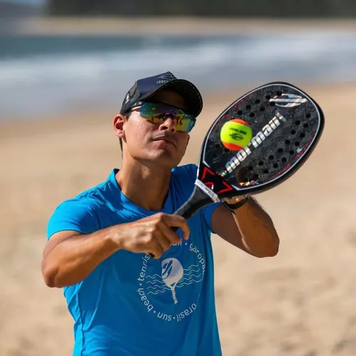 Raquete Mormaii Beach Tennis Triax 12K Profissional - 3