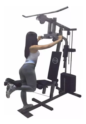 Estação De Musculação Com 80kg WCT Fitness - 3