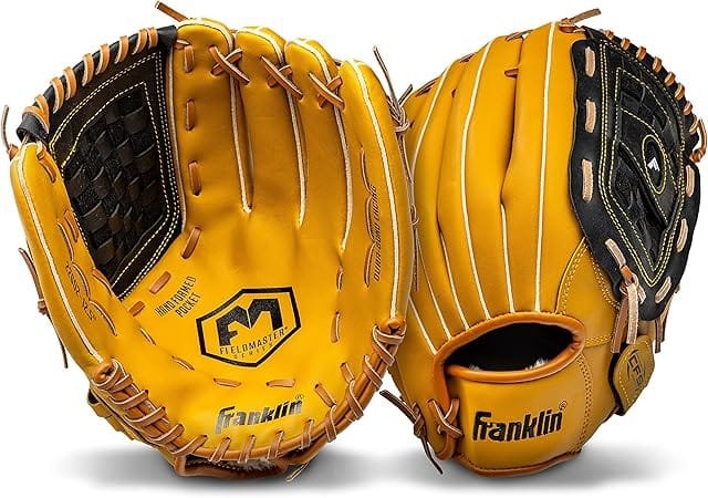 Franklin Sports Luva de Beisebol e Softbol Field Master - 3