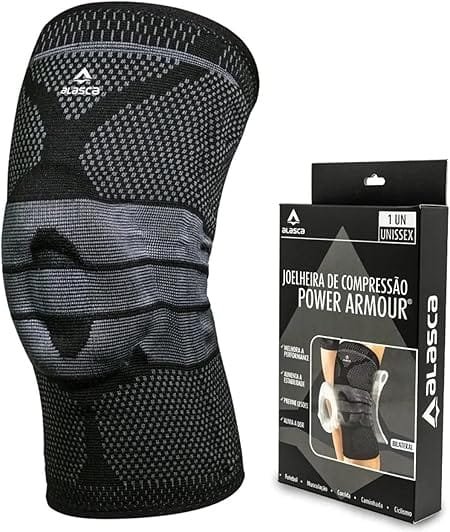 Joelheira de Compressão Profissional Power Armour Alasca - 2