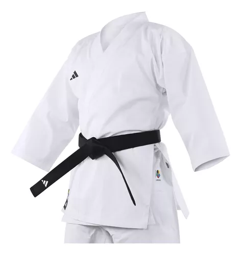 Kimono Karatê Adidas Club Branco Com Selo WKF - 2