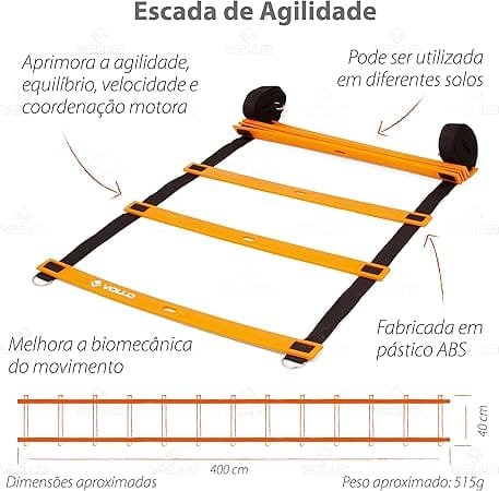 Escada de Agilidade Vollo Vp1012 -