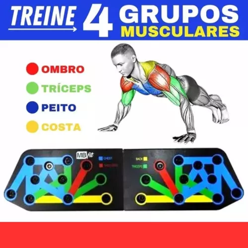 Prancha Para Flexão MBFit - 2