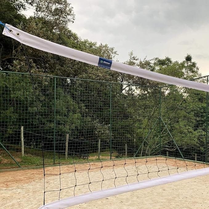 Rede de Futevôlei Profissional Com Duas Faixas PVC Gismar Redes - 3