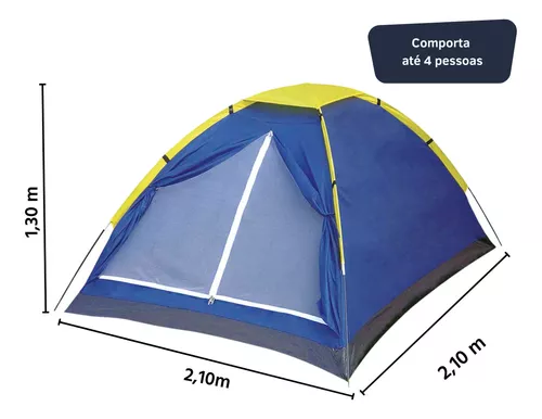 Barraca Camping Iglu para até 4 Pessoas Mor - 3