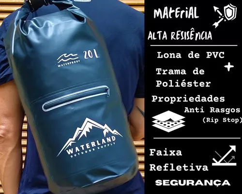 Bolsa Estanque Saco Impermeável 20 Litros WaterProof - 2