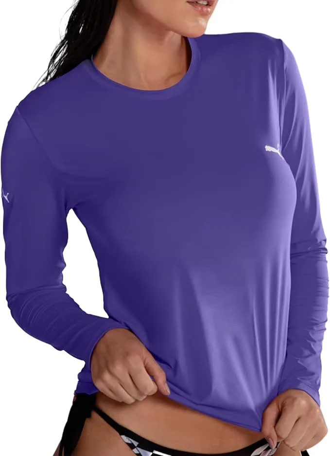 Camiseta Térmica Puma UV50+ Manga Longa Feminina