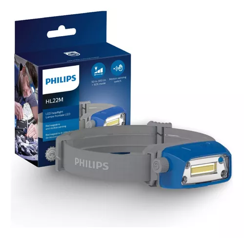 Lanterna De Cabeça Led Forte Recarregável Com Sensor Philips - 2