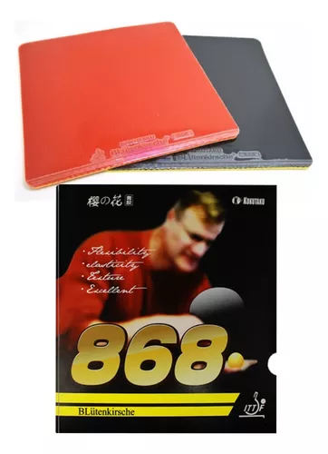2x Borrachas Tênis Mesa Kokutaku 868 - 2