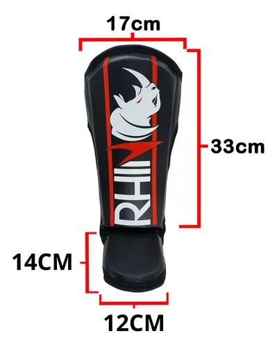 Caneleira Muay Thai Kickboxing Protetor De Canela - Rhino - 2