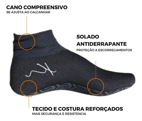 Meia Sapatilha Beach Tenis Esportiva Kr Multifit - 2