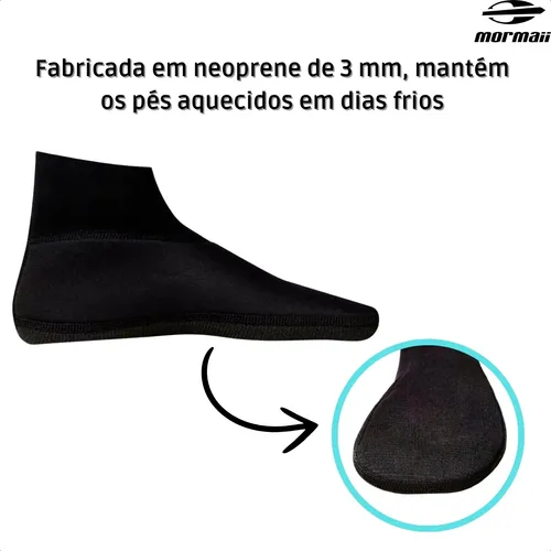 Sapatilha Neoprene Mormaii Beach Tennis Cano Curto - 2